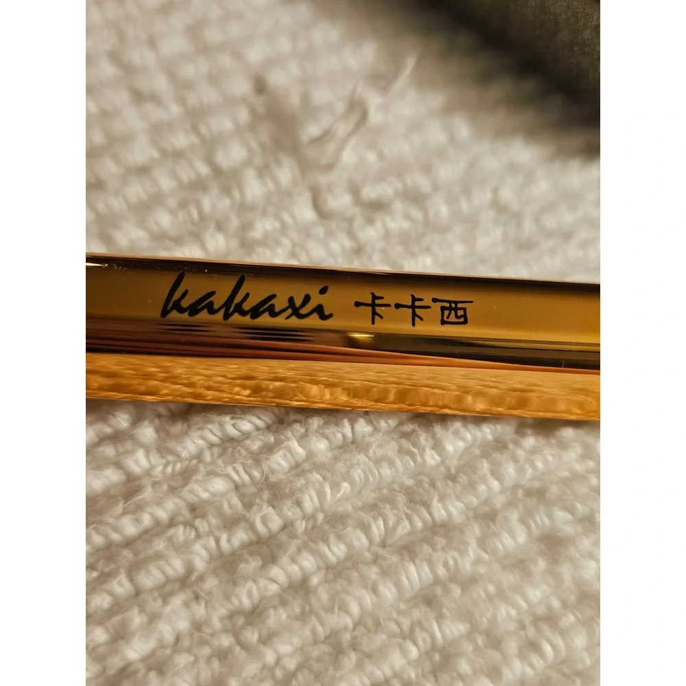 Kakaxi Star Diamond Yuanbao Liquid Eyeliner Pen Gold Rhinestone Waterproof Black